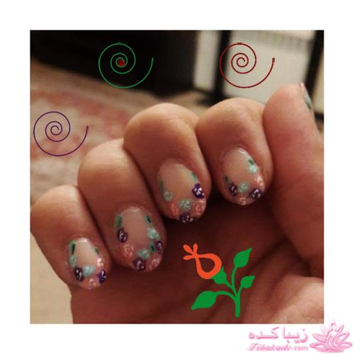 طراحی ناخن