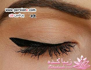 آموزش کشیدن خط چشم برای انواع چشم ها