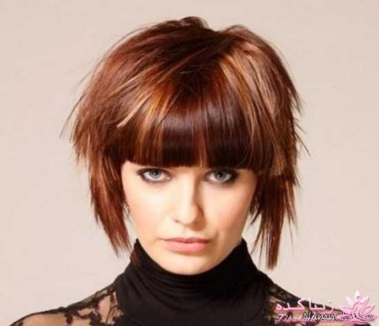 انواع کوتاهی مو با رنگ موی جدید 2016