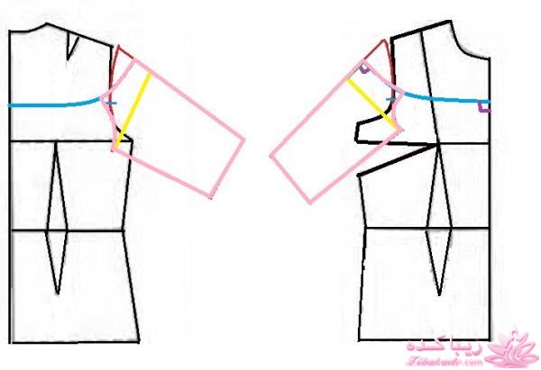 آموزش دوخت لباس مجلسی