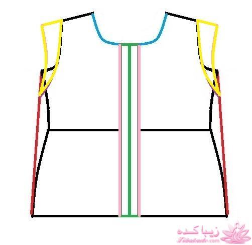 آموزش دوخت لباس مجلسی