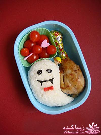 خلاقیت در تزیین غذا