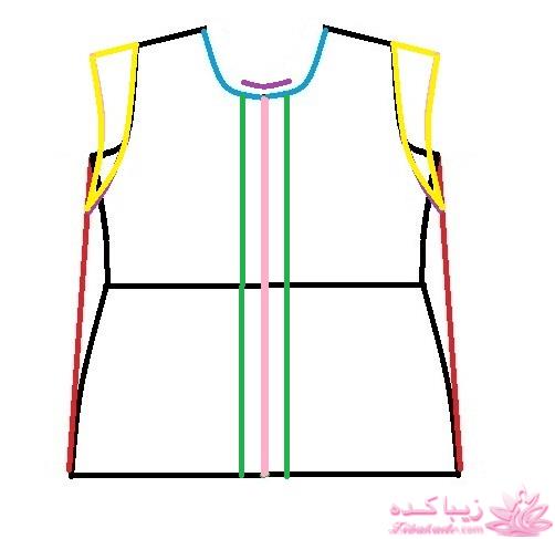 آموزش دوخت لباس مجلسی