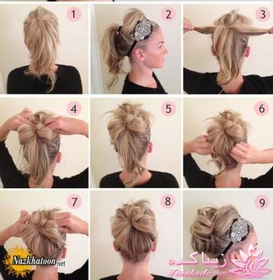 مدل مو در منزل