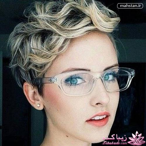 انواع کوتاهی مو با رنگ موی جدید 2016