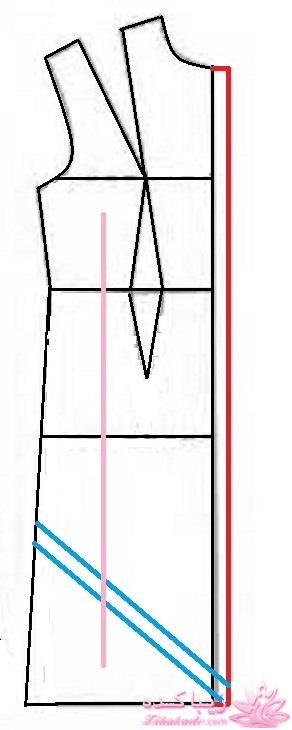 آموزش دوخت مانتو