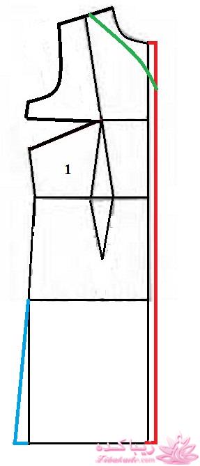 آموزش دوخت مانتو