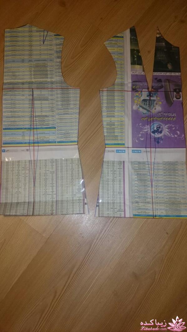 آموزش دوخت مانتو مجلسی