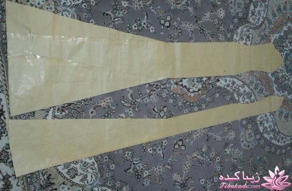 آموزش دوخت لباس مجلسی