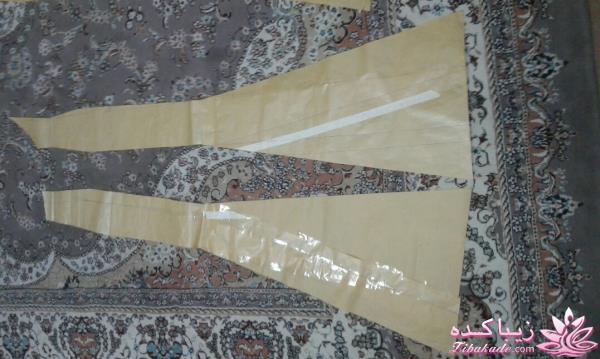 آموزش دوخت لباس مجلسی