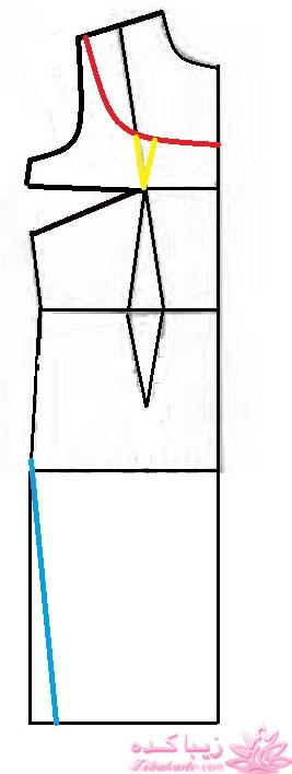 آموزش دوخت لباس مجلسی