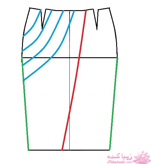 آموزش دوخت لباس مجلسی