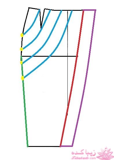 آموزش دوخت لباس مجلسی