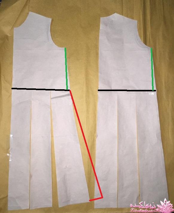 آموزش خیاطی لباس کودک