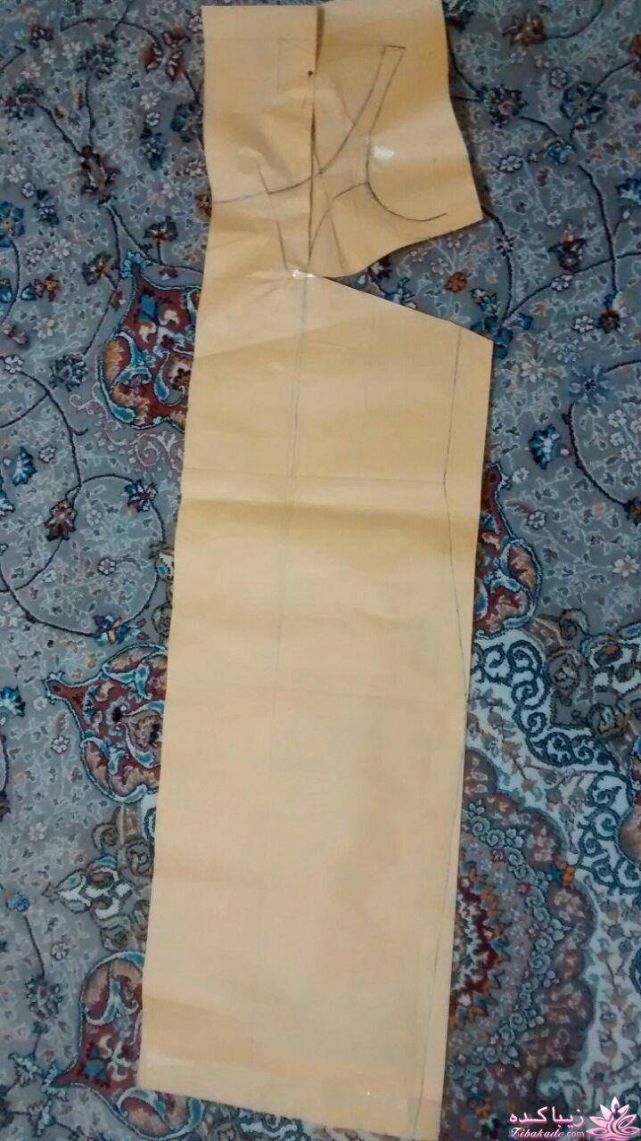 آموزش دوخت لباس مجلسی