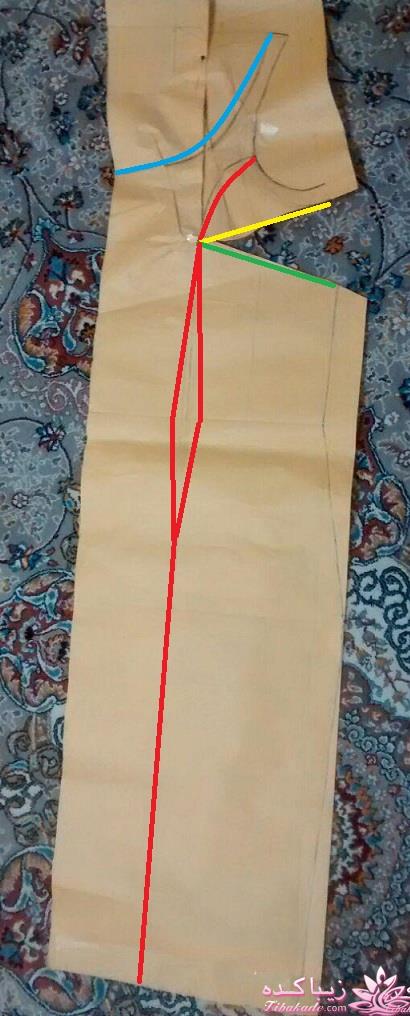 آموزش دوخت لباس مجلسی