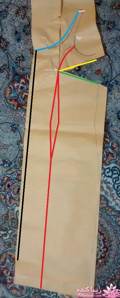 آموزش دوخت لباس مجلسی