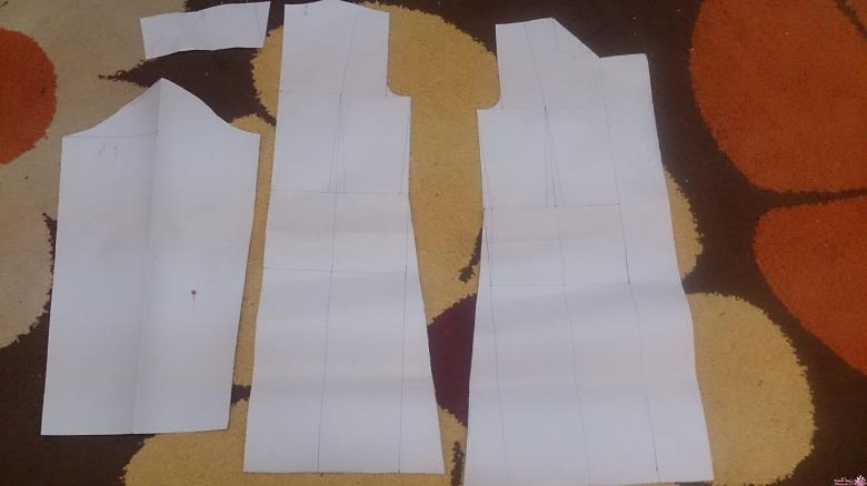 آموزش خیاطی لباس کودک