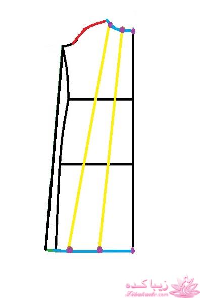 آموزش دوخت لباس مجلسی