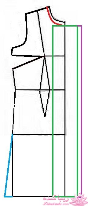 آموزش دوخت مانتو