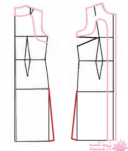 آموزش دوخت مانتو