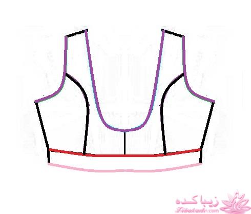 آموزش دوخت لباس مجلسی