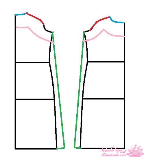آموزش دوخت لباس مجلسی