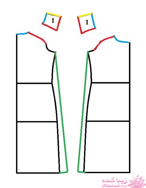 آموزش دوخت لباس مجلسی