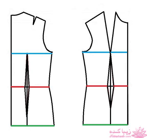 آموزش دوخت مانتو مجلسی