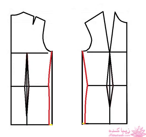 آموزش دوخت مانتو مجلسی