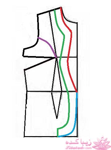 آموزش دوخت لباس مجلسی