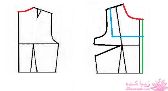 آموزش دوخت مانتو مجلسی