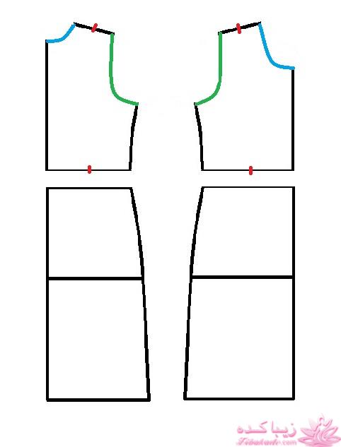آموزش خیاطی لباس کودک