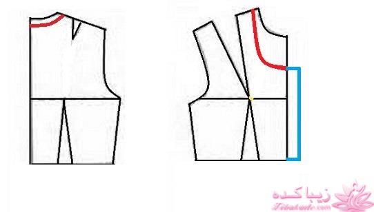 آموزش دوخت لباس مجلسی