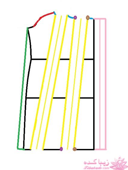 آموزش دوخت لباس مجلسی