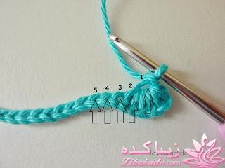 آموزش اصول اولیه ی قلاب بافی و نقشه خوانی