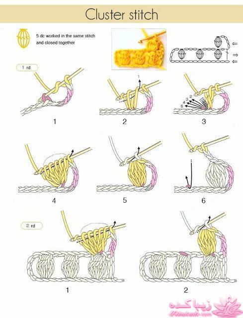 آموزش قلاب بافی