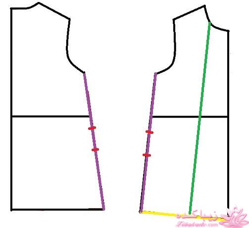 آموزش خیاطی لباس کودک