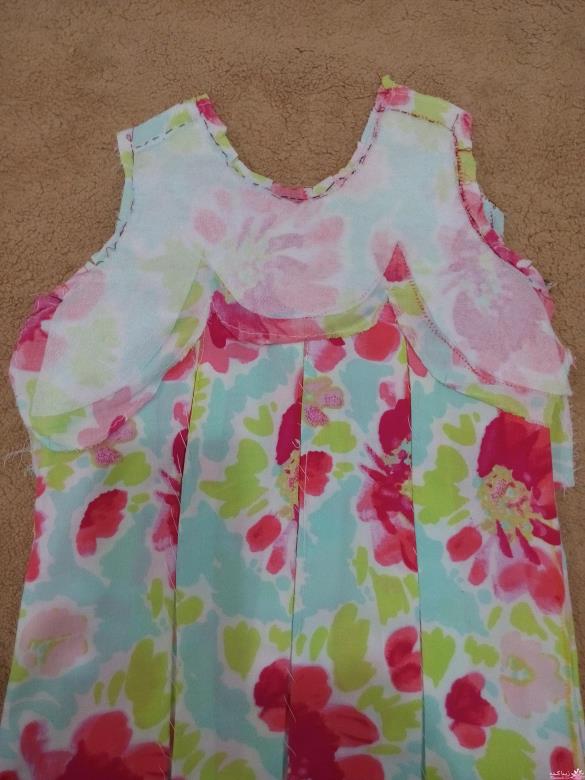 آموزش خیاطی لباس کودک