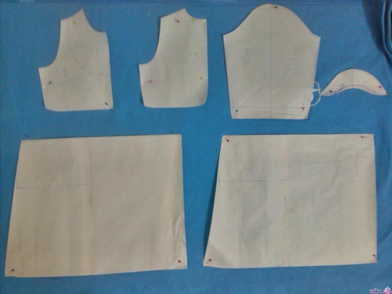 آموزش خیاطی لباس کودک