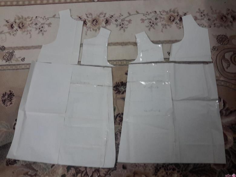 آموزش خیاطی لباس کودک