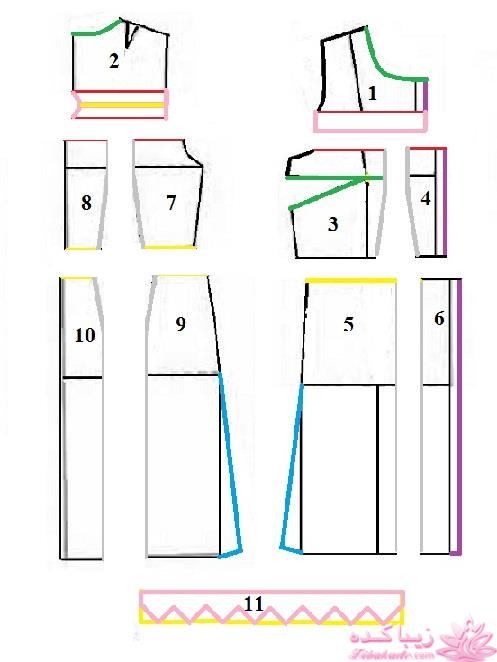 آموزش دوخت پالتو 