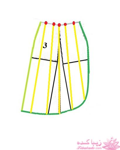آموزش دوخت لباس مجلسی