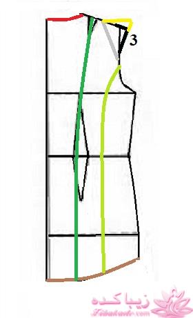 آموزش دوخت لباس مجلسی