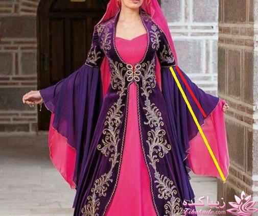 آموزش دوخت لباس مجلسی