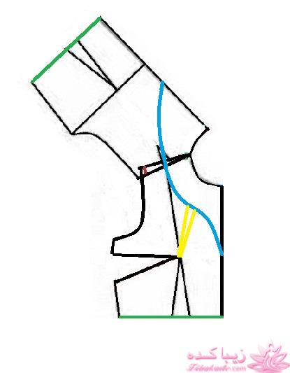 آموزش دوخت لباس مجلسی