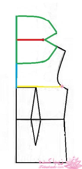 آموزش دوخت لباس مجلسی