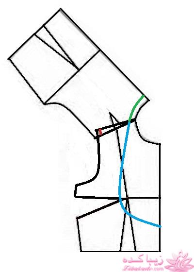 آموزش دوخت لباس مجلسی