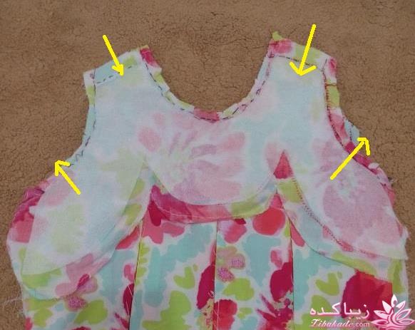 آموزش خیاطی لباس کودک