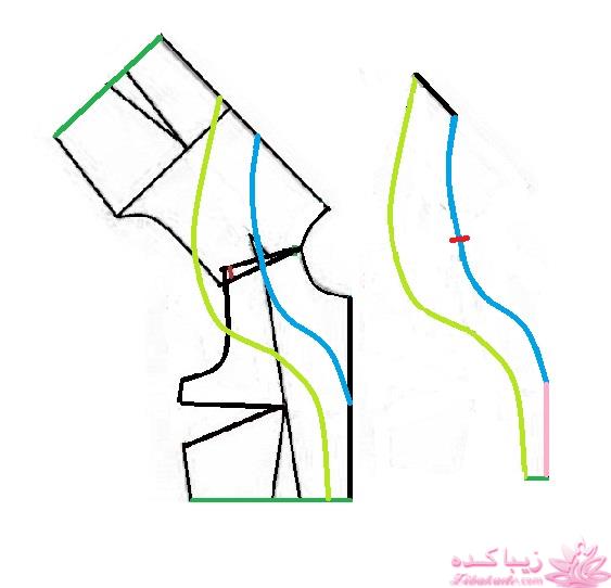 آموزش دوخت لباس مجلسی